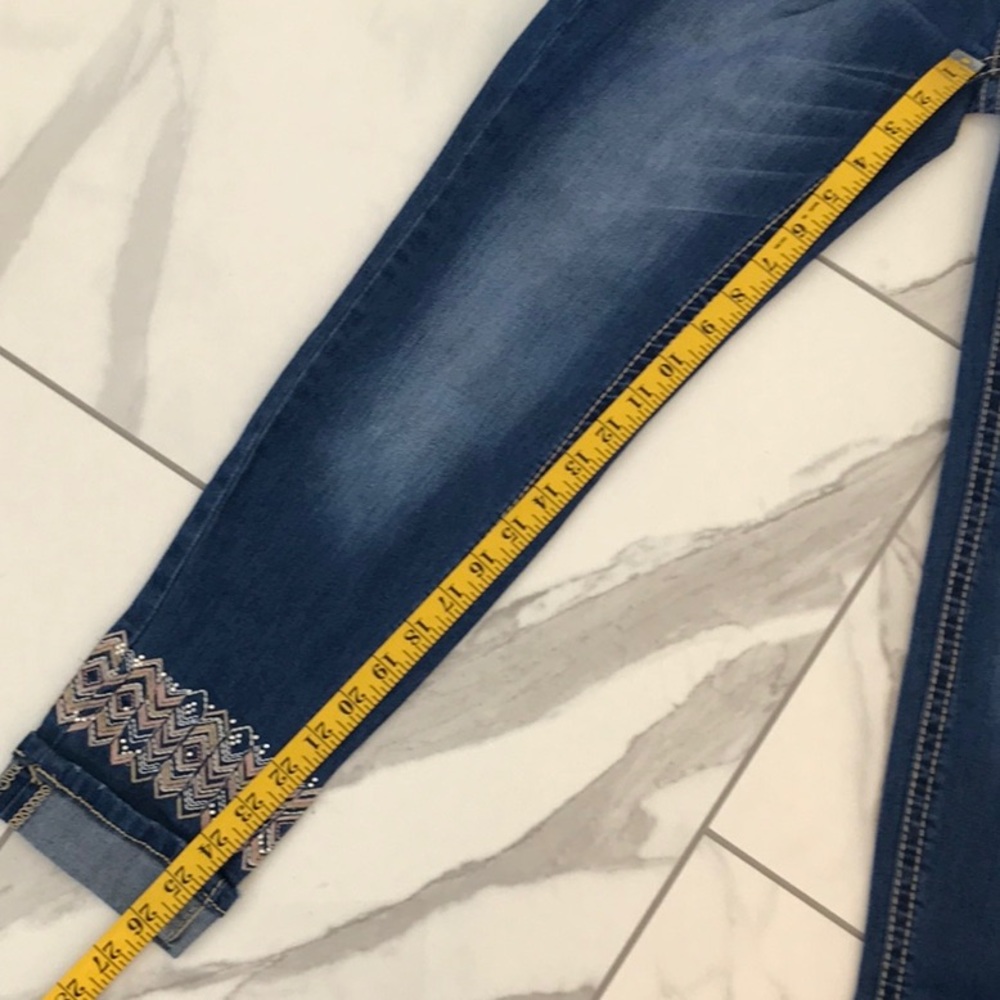 Embellished Blue Jeans - Picture 7 of 14